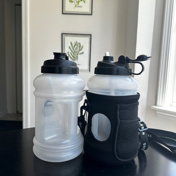 HydroJug Kitchen Two Hydrojugs With Sleeve And Straws Poshmark